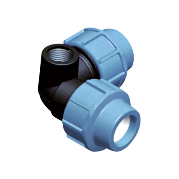 90° Elbow with lateral threaded female